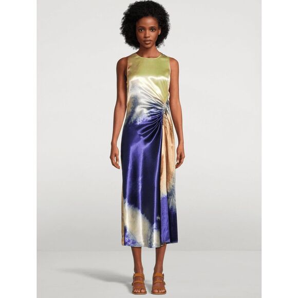 Ulla Johnson Dresses & Skirts - Ulla Johnson Cordelia Sheath Midi Dress Mirage Womens Size 6